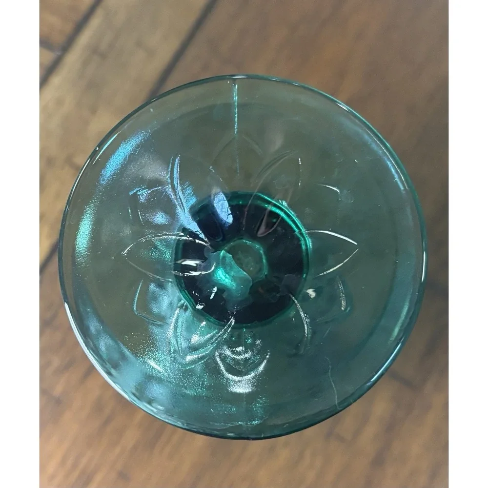 Tiara Sandwich Spruce Green Collection Iced Tea Glass